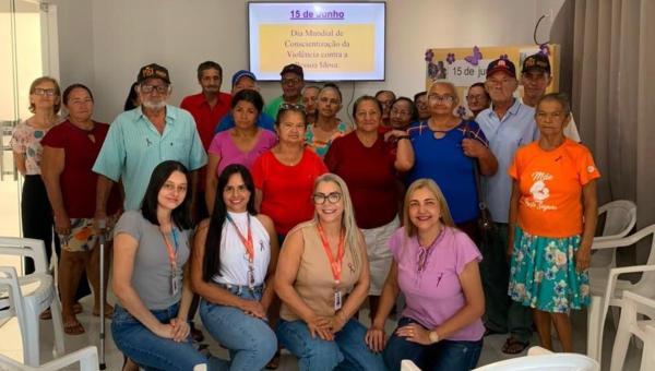Secretaria Municipal de Assistência Social de Goianorte promove ação de conscientização contra a violência à pessoa idosa