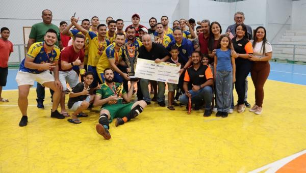 Prefeitura de Goianorte realiza Campeonato Municipal de Futsal e consagra campeão