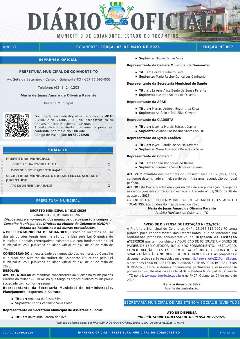 Capa da edição