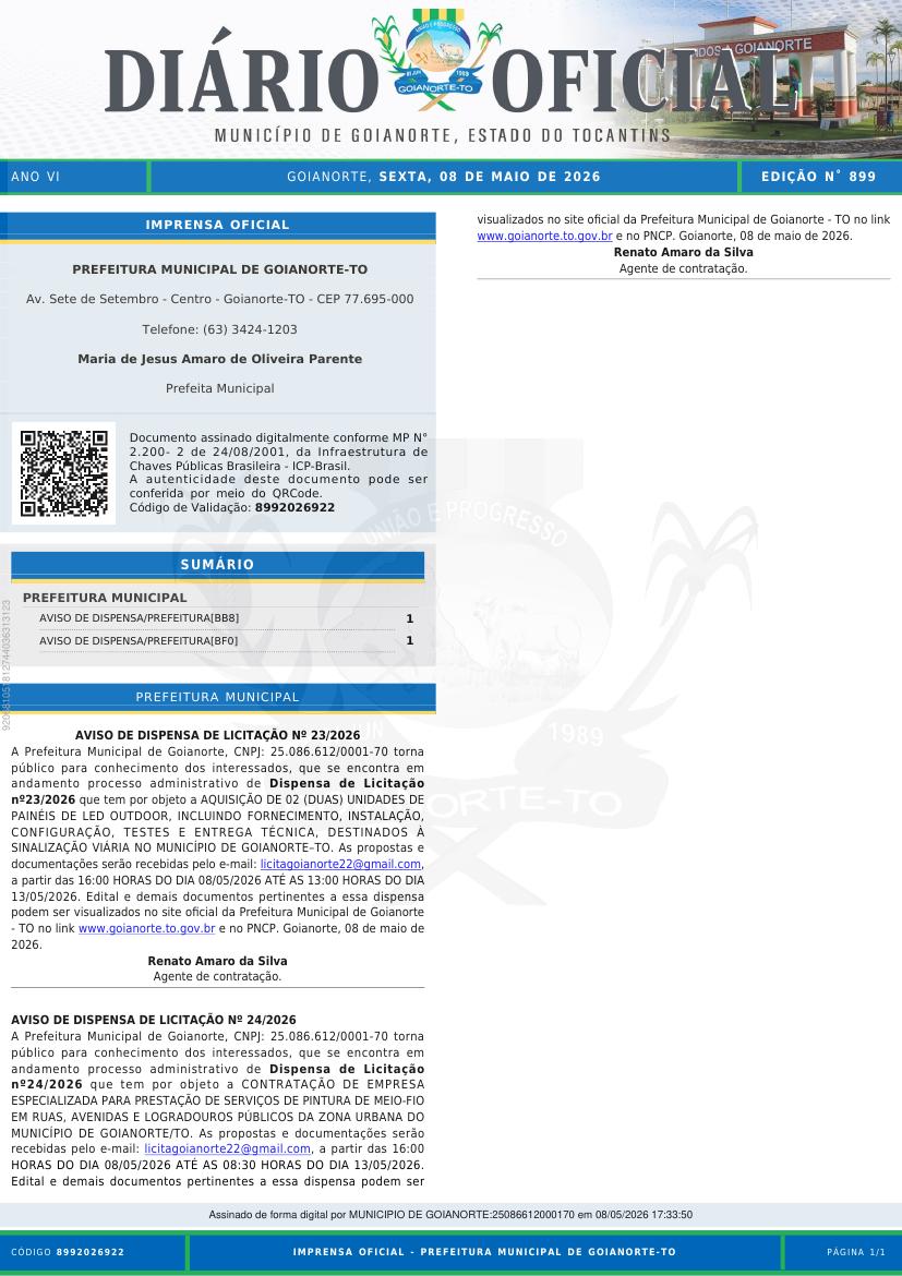 Capa da edição