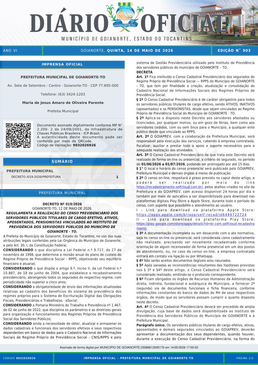 Capa da edição