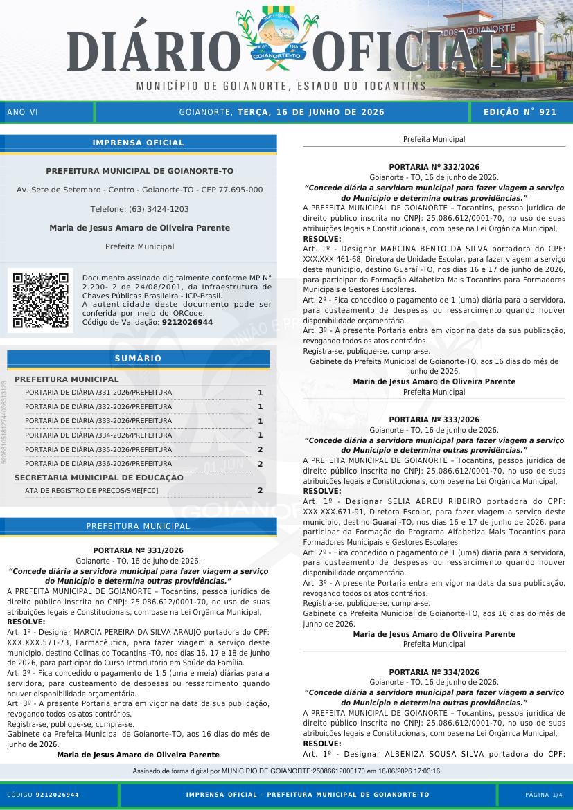 Capa da edição