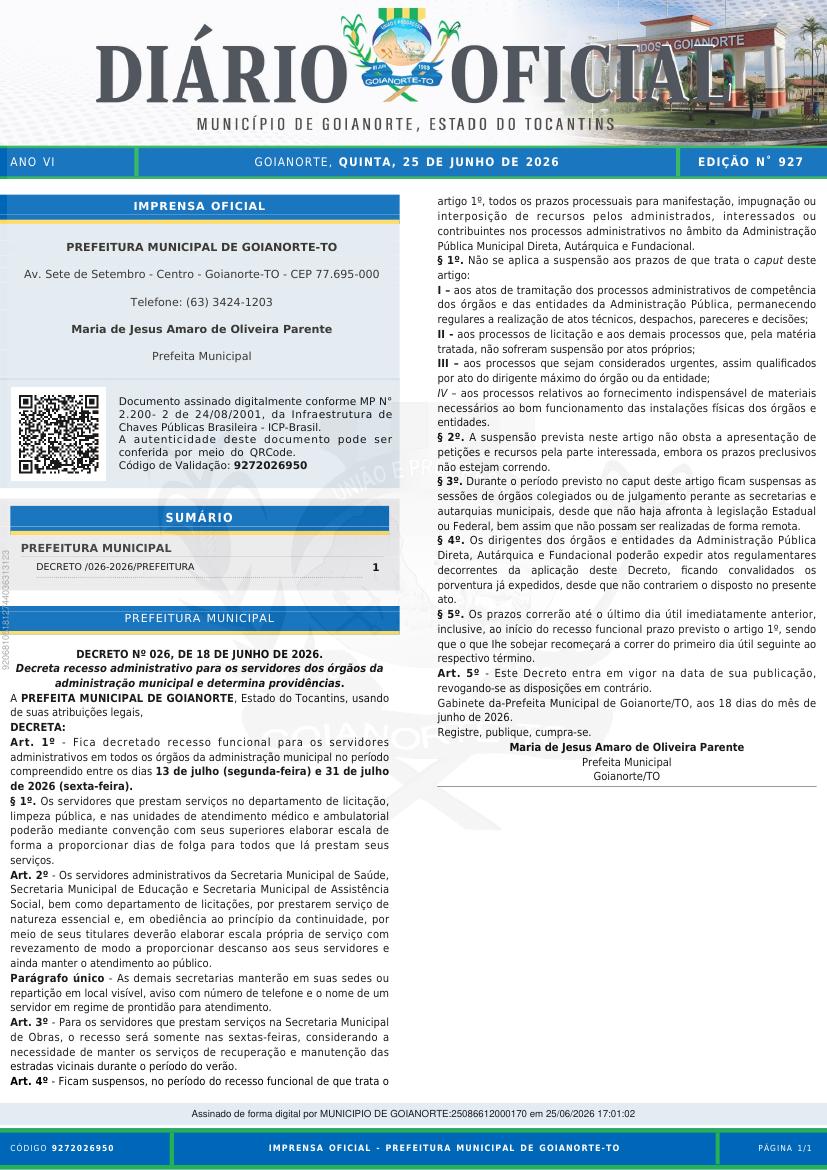 Capa da edição
