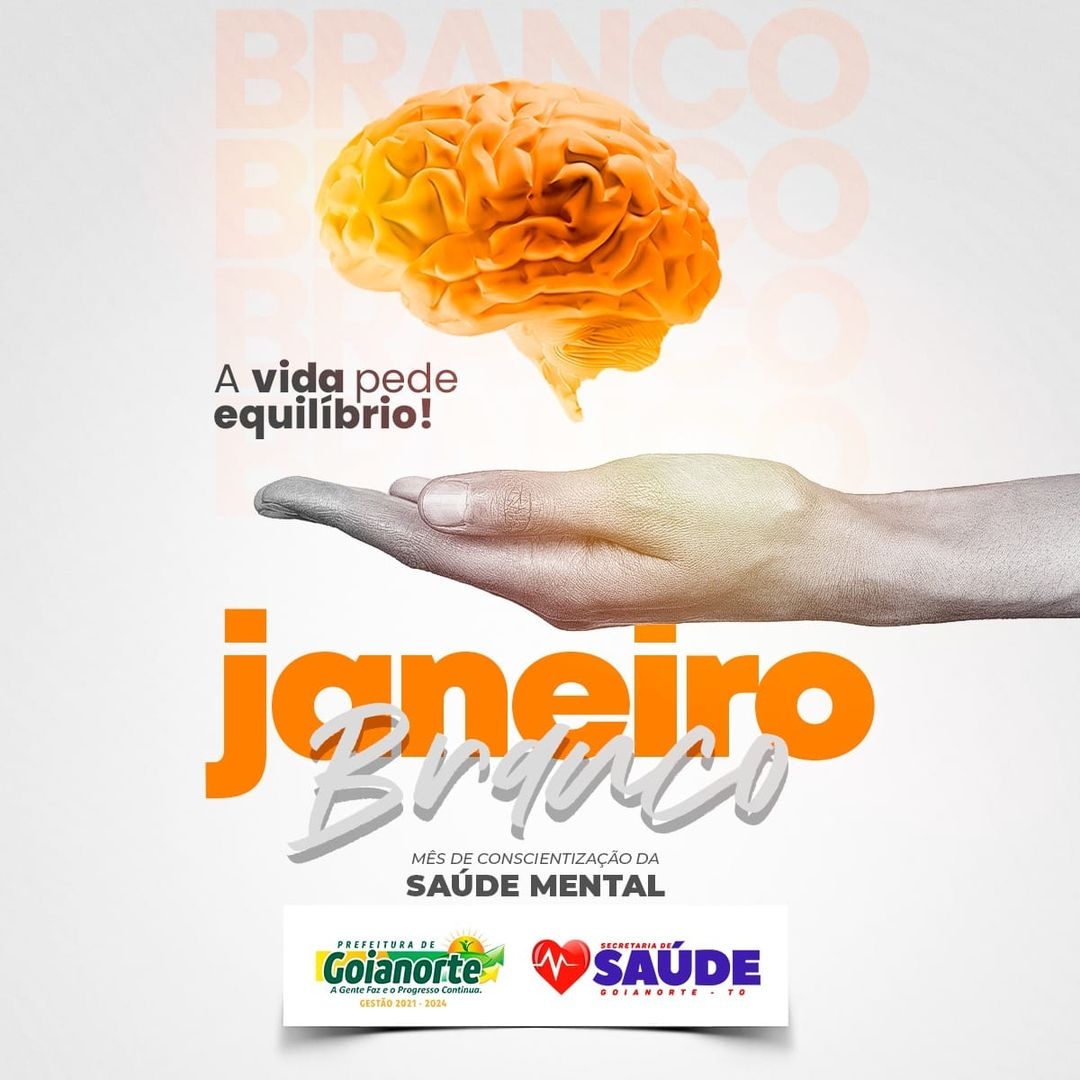 O Janeiro Branco é um movimento social dedicado à construção de uma cultura da Saúde Mental