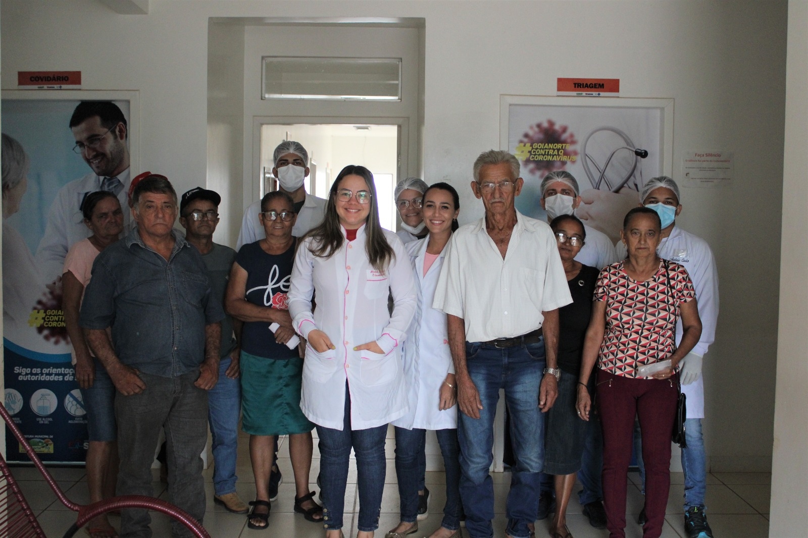 Prefeitura de Goianorte, por meio da Secretaria Municipal de Saúde realiza entrega de próteses dentárias