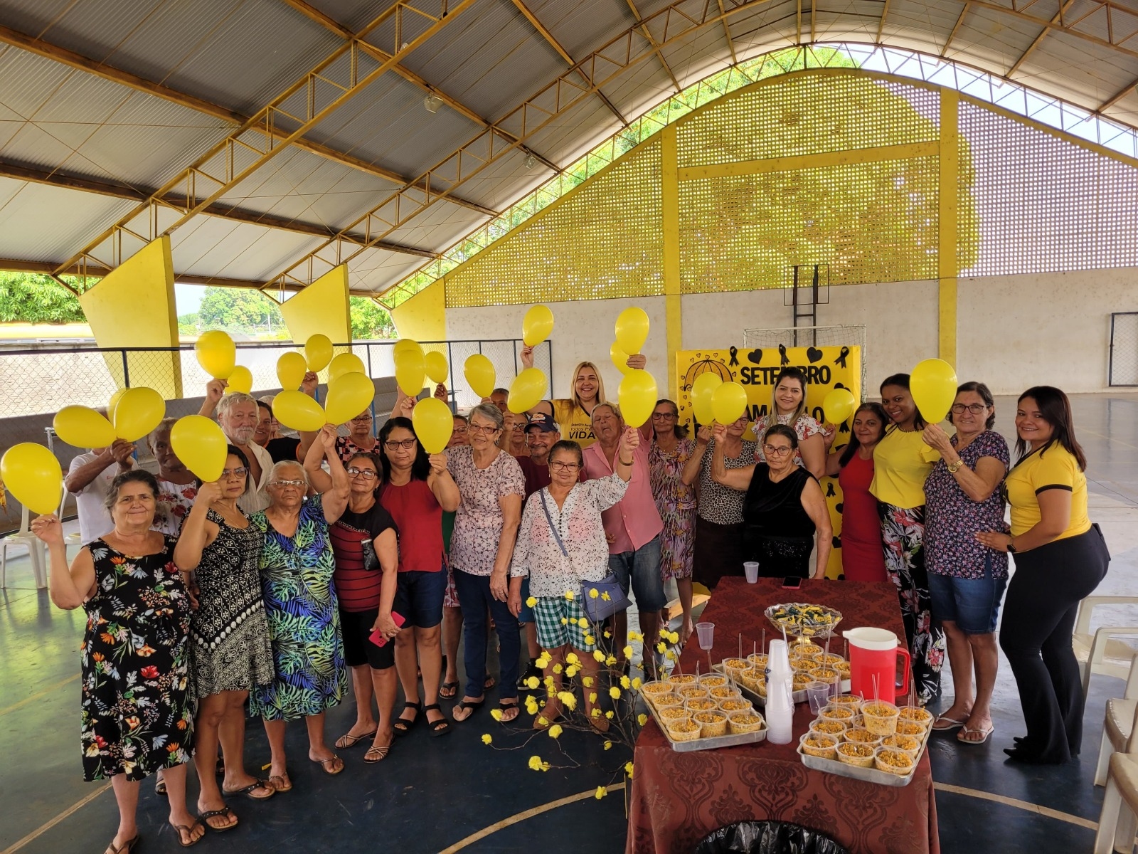 Prefeitura de Goianorte, por meio da Secretaria Municipal de Assistência Social promove semana agitada de ações em apoio ao Setembro Amarelo