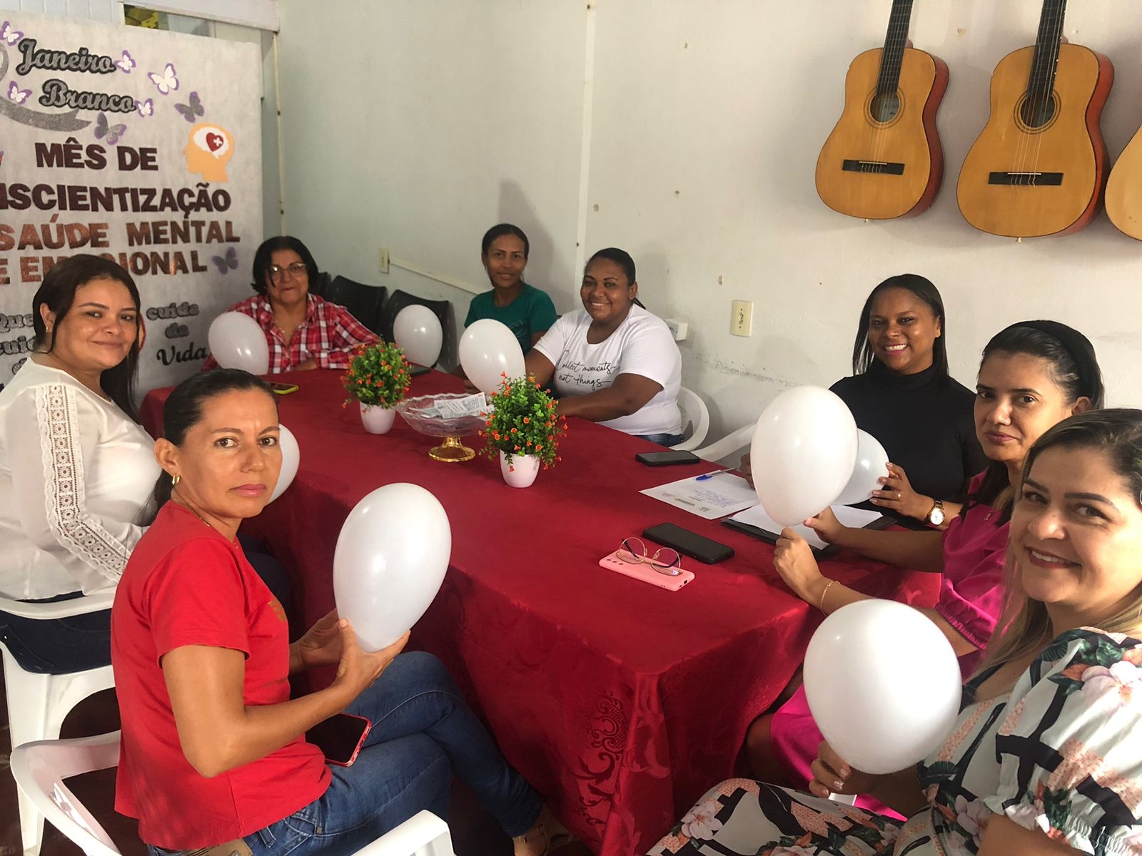 Prefeitura de Goianorte, por meio da Secretaria Municipal de Assistência Social, promove roda de conversa com o tema "Janeiro Branco"
