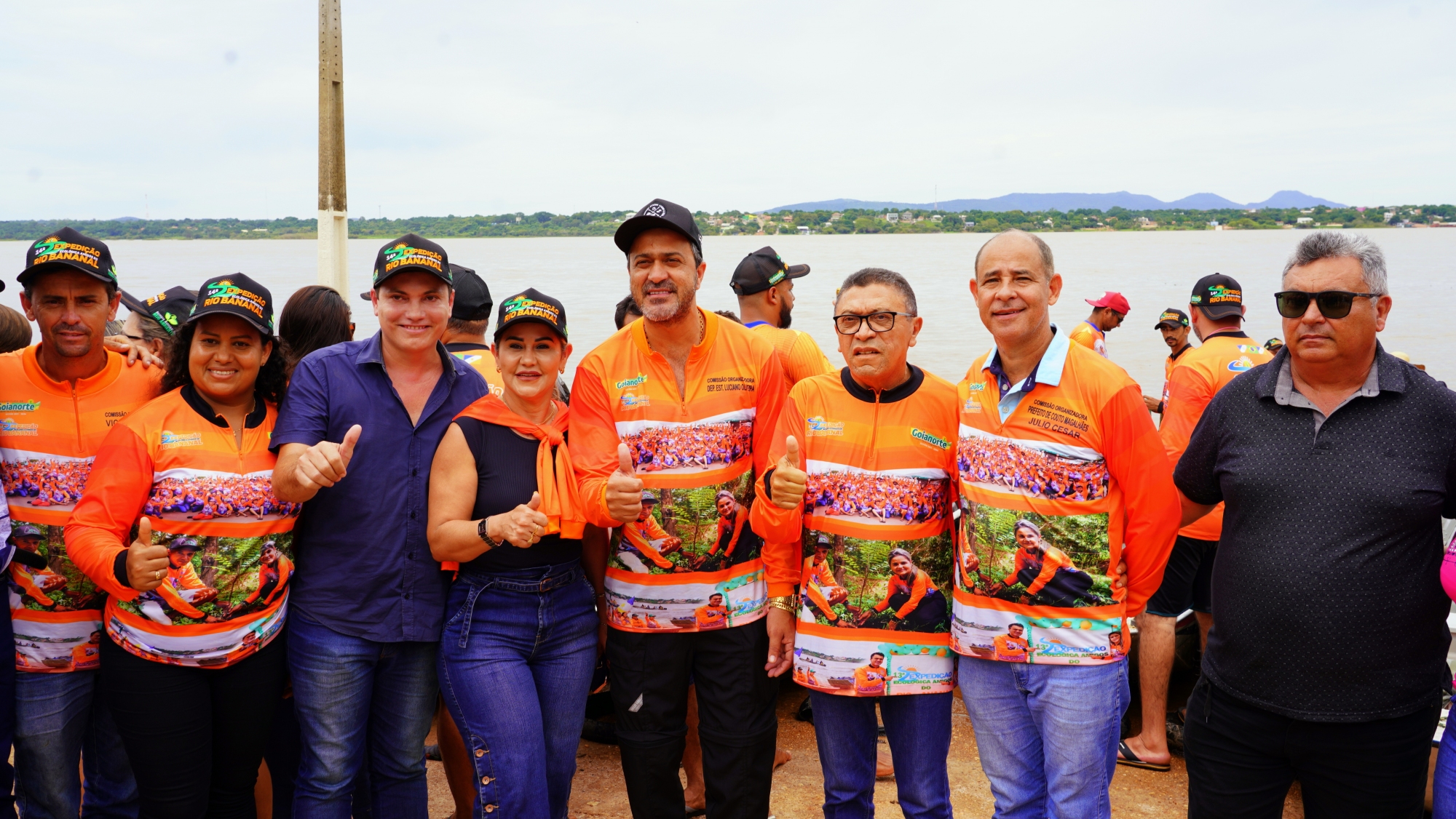 Chegada da Expedição Ecológica Amigos do Rio Bananal em Couto Magalhães encanta regionalidade com foco na preservação do Meio Ambiente