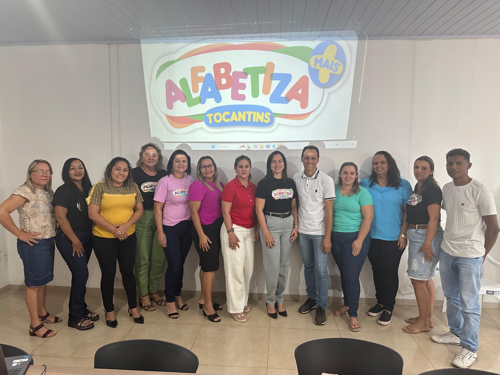 Prefeitura de Goianorte, por meio da Secretaria Municipal de Educação realiza reunião de Monitoramento do Programa Alfabetiza Mais Tocantins