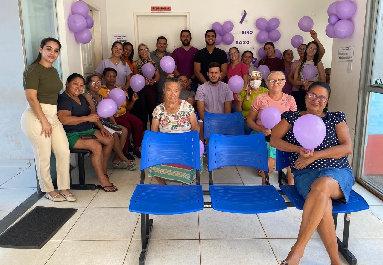 Prefeitura de Goianorte realiza ações de combate à hanseníase durante a campanha Janeiro Roxo