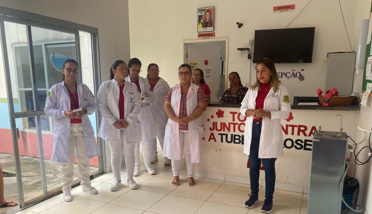 Prefeitura de Goianorte, por meio da Secretaria Municipal de Saúde promove ação em alusão à campanha Março Vermelho