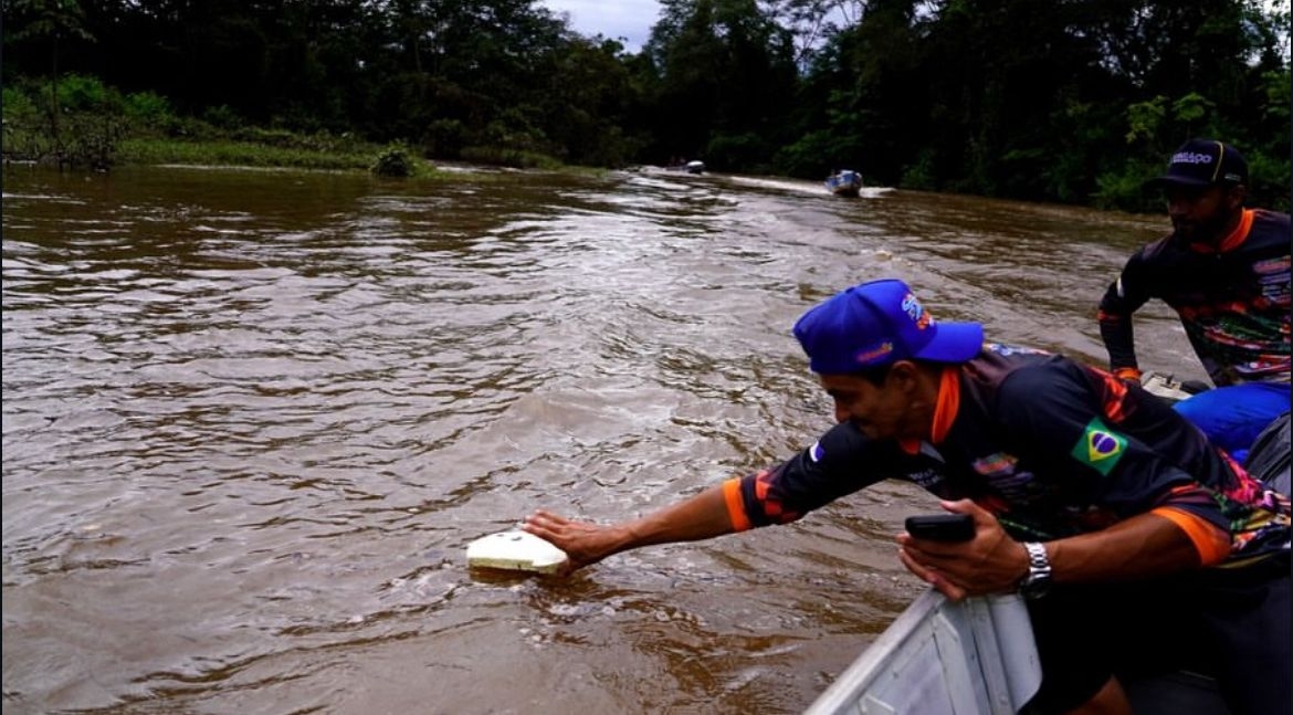 A PREFEITURA DE GOIANORTE PROMOVEU GICANAS PARA OS PARTICIPANTES PARTICIPANTES DA 15° EXPEDIÇÃO ECOLÓGICA AMIGOS DO RIO BANANAL