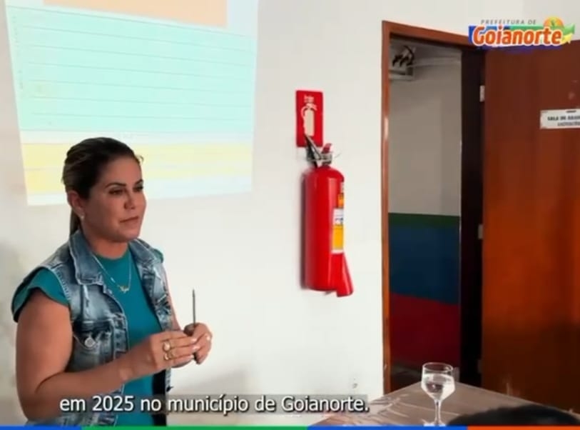 Prefeitura Municipal de Goianorte através da agenda A3P, promove palestra sobre a conscientização ambiental das ações desenvolvidas e previstas para o ano de 2025 com servidores municipais.