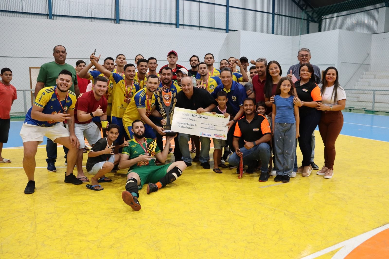 Prefeitura de Goianorte realiza Campeonato Municipal de Futsal e consagra campeão