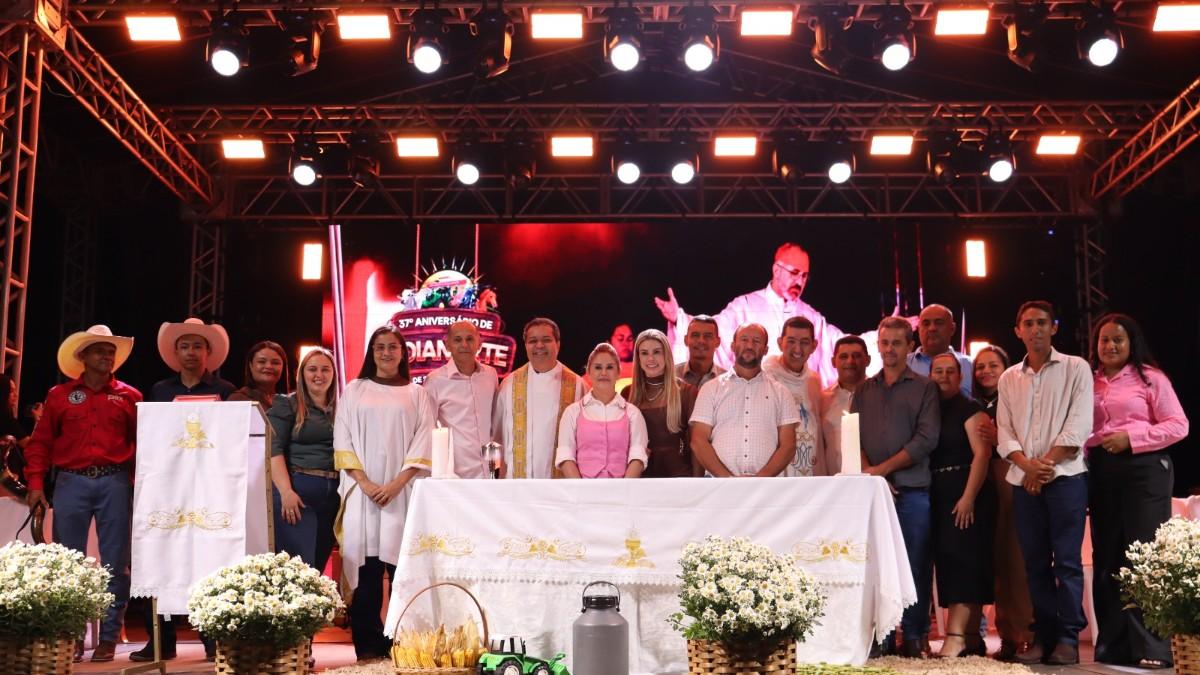 Prefeitura de Goianorte realiza abertura oficial do 37º aniversário com Missa Sertaneja