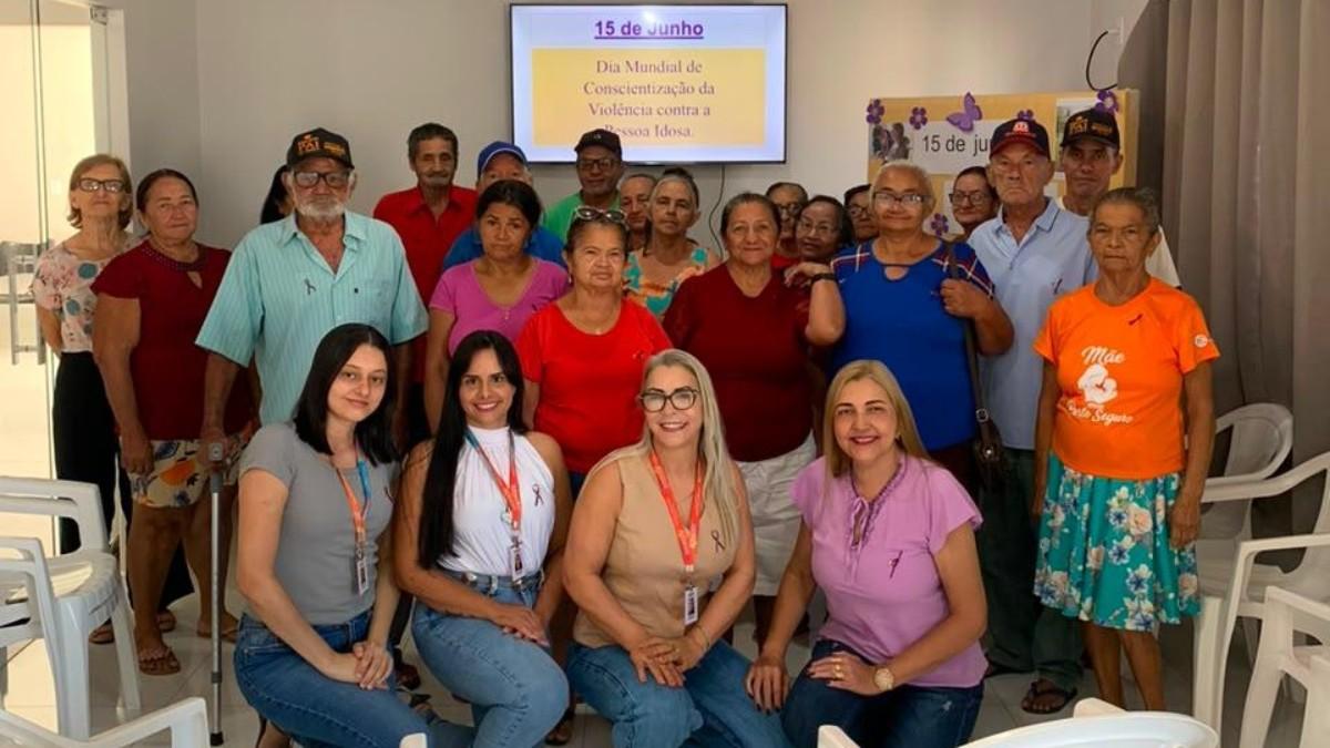 Secretaria Municipal de Assistência Social de Goianorte promove ação de conscientização contra a violência à pessoa idosa